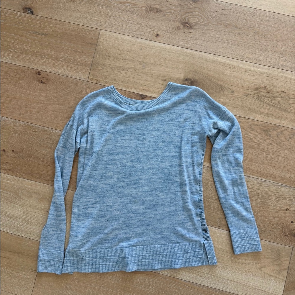 lululemon athletica Light blue Long Sleeve Top